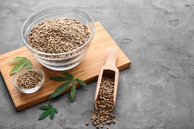 Kenevir tohumu ile kompozisyon 