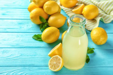 limon suyu ve taze limon