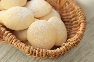 Ev yapımı limonlu kurabiye