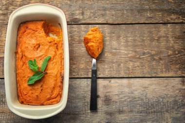 lezzetli havuç sufle