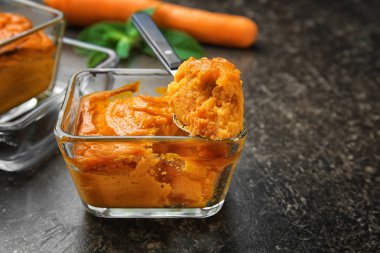 lezzetli havuç sufle