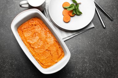 lezzetli havuç sufle