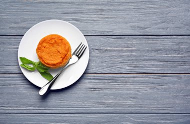 lezzetli havuç sufle