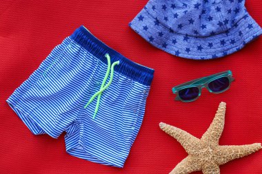 Bebek Yüzme Mayo ile kompozisyon 