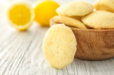 Ev yapımı limonlu kurabiye