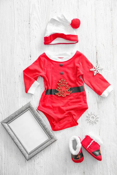 Baby Santa costume — Stock Photo, Image