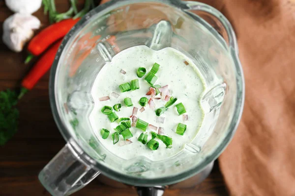 Balıklı taco blender için kremalı sos  