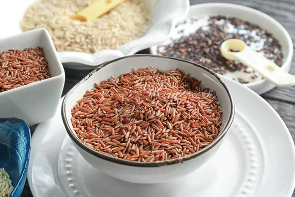 Arroz marrón jazmín — Foto de Stock