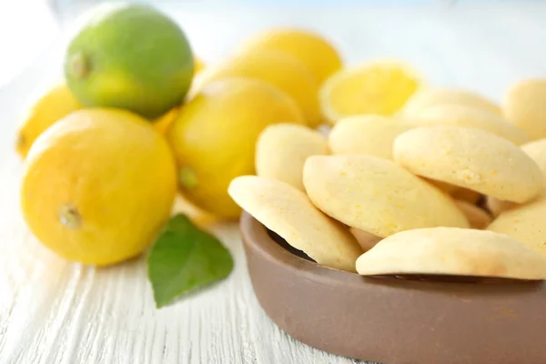 Galletas de limón caseras — Foto de Stock