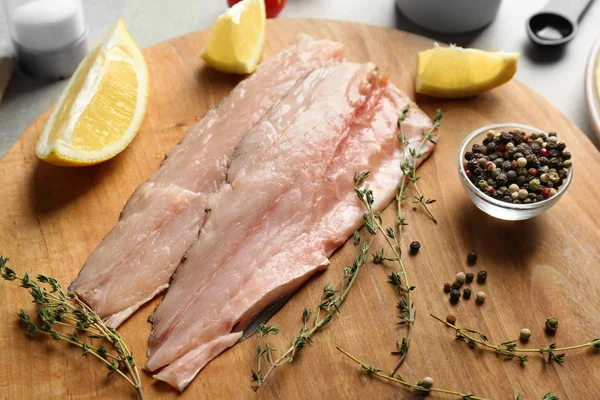 Balıklı taco için malzemeler 