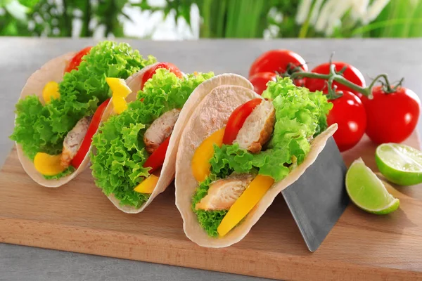 Lezzetli balık tacos