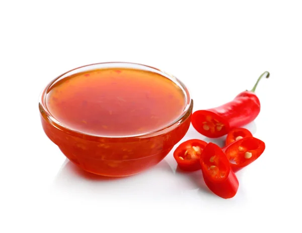 Tasty chili sauce — Stock Photo, Image