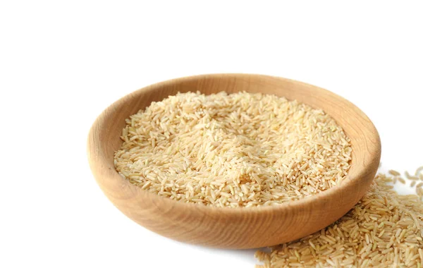 Cereale lungi orez brun — Fotografie, imagine de stoc