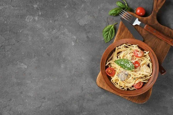 Prato com delicioso peru tetrazzini — Fotografia de Stock