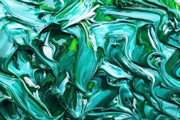 Fondo pintura al óleo verde —  Fotos de Stock