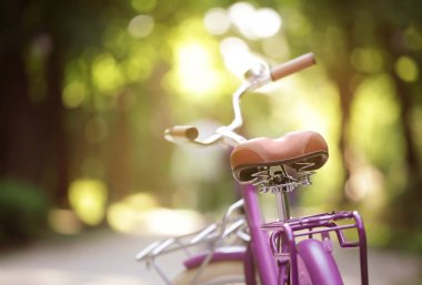 Bisiklet ayakta Park