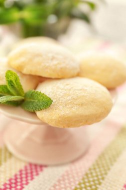 Ev yapımı limonlu kurabiye tatlı standı  