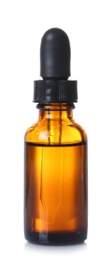 Temel tarçın yağı ile cam şişe 