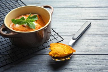 lezzetli havuç sufle