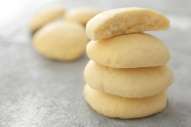 Yığın limon lezzet ile ev yapımı kurabiye  