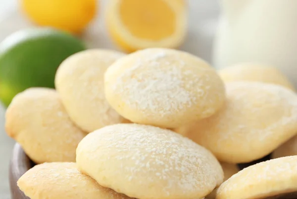 Biscoitos caseiros de limão — Fotografia de Stock