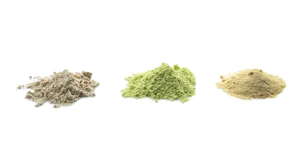 Various colorful superfood powders — Stock Photo, Image