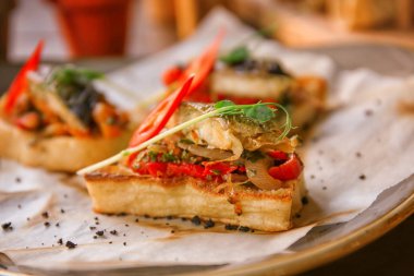 Fileto ile lezzetli molletes  