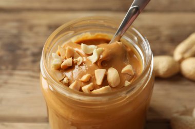 Krem fıstık ezmesi ile jar 