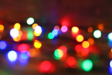 Noel parlayan ışıklar