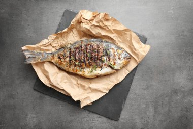 lezzetli kızarmış balık