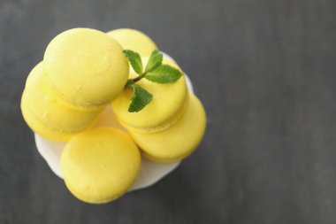  ev yapımı limon macarons 