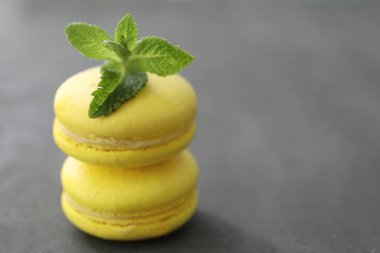  ev yapımı limon macarons 