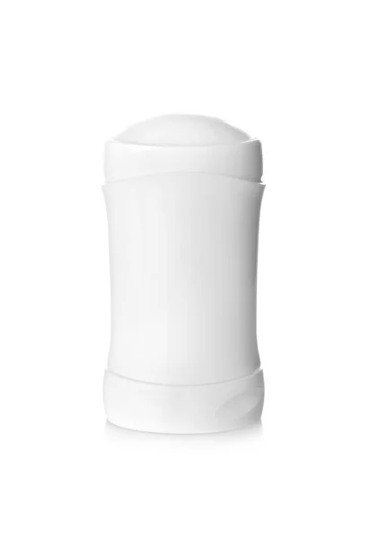 Deodorante femminile su bianco — Foto Stock