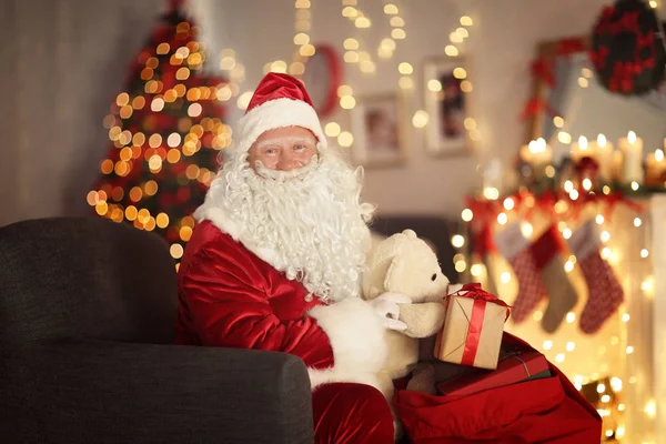 Добрый подлинный Санта-Клаус — стоковое фото