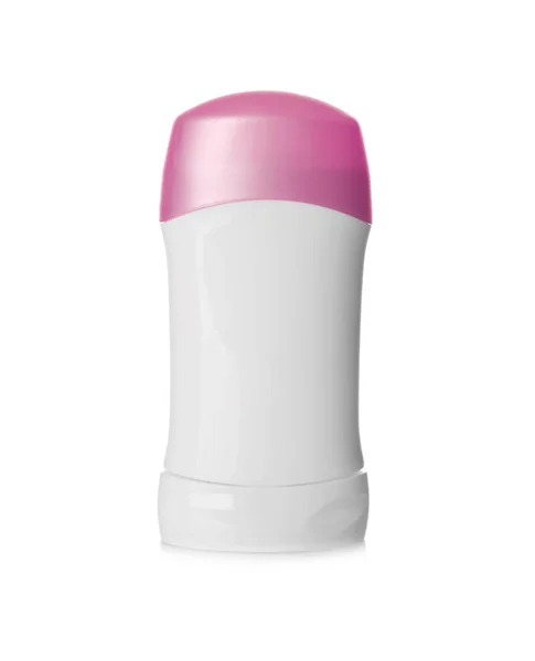 Desodorante femenino sobre blanco — Foto de Stock