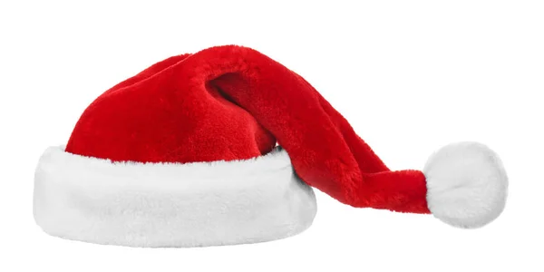 Sombrero rojo de Santa Claus — Foto de Stock