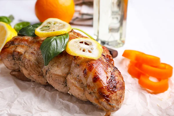 Limon ile kavrulmuş Türkiye 