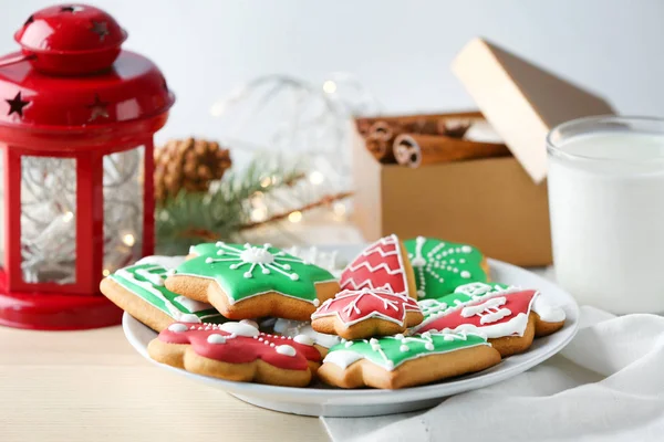 Tasty Christmas homemade cookies — Stock Photo, Image