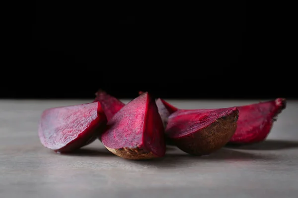 Delicious sliced ripe beet — Stock Photo, Image
