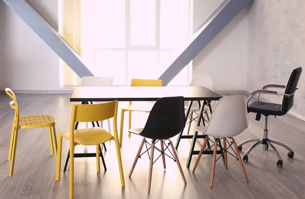 Chairs in conference room — Stock Photo, Image