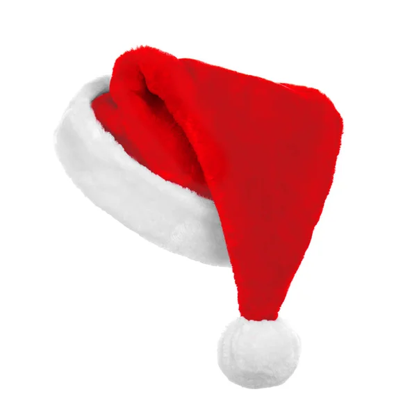 Red Santa Claus hat — Stock Photo, Image