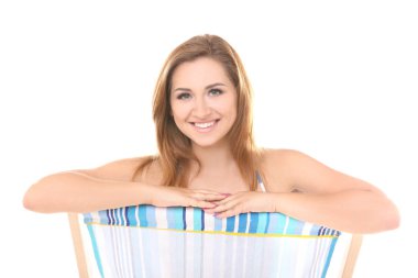 genç kadın rahatlatıcı