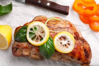 Limon ile kavrulmuş Türkiye 