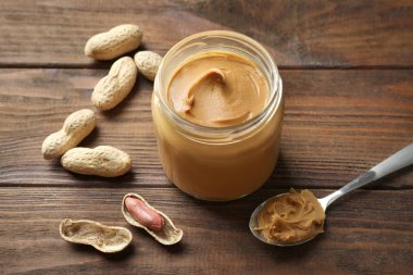 Krem fıstık ezmesi ile jar 