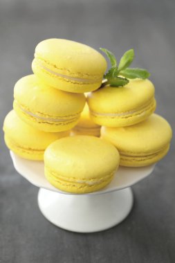  ev yapımı limon macarons 