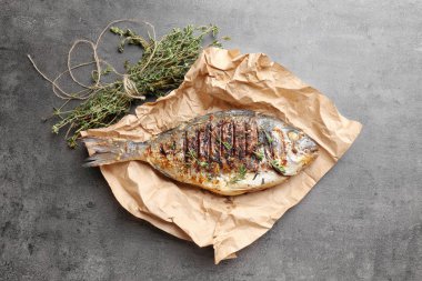 lezzetli kızarmış balık