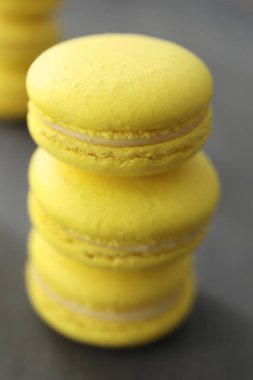  ev yapımı limon macarons 