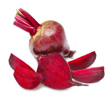 Lezzetli dilimlenmiş olgun pancar 