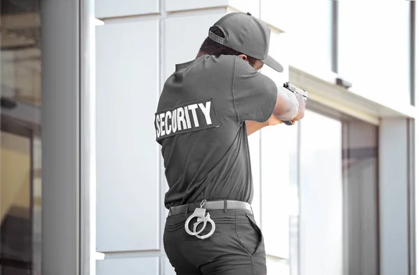 Male security guard