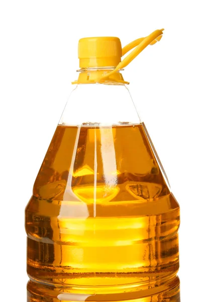 Botella de aceite de cocina — Foto de Stock